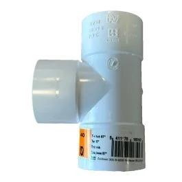 Bestel Nu PVC T-stuk 40mm 87 graden dikwandig