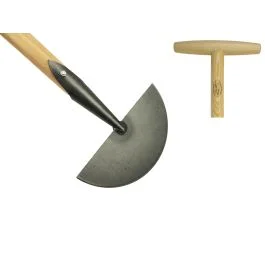 Uitverkoop Graskantsteker 21,5cm breed met houten steel 85cm De Wit