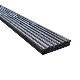 Beperkt Aanbod Douglas Lariks vlonderplank KD zwart geïmpregneerd 28x145x2000mm