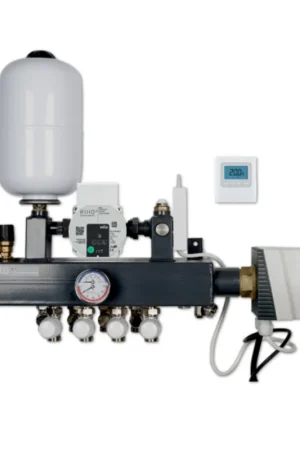 Vloerverwarming Elektrische verdeler E-Heater met thermostaat Laatste Versie