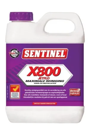 Veilige Betaling Sentinel X800 JetFlo Snelle Reiniger 1L