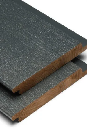 Aanbieding Modiwood FR-D Colour Fins Rabat XL Gevelplank Antraciet RAL7016