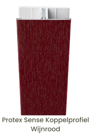 Beste Prijs Protex® Sense Koppelprofiel Alu/PVC Wijnrood