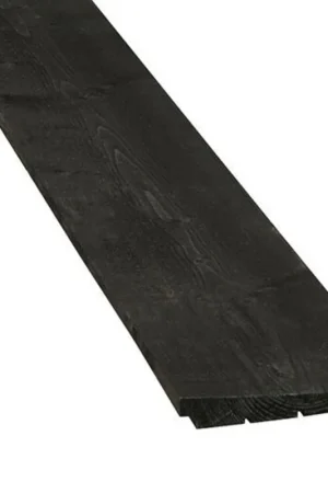 Actieprijs Zweeds Rabat Hout Zwart Vuren 195x25mm