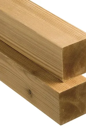 Aanbieding ModiWood Paal 4-zijdig geschaafd 66x66mm