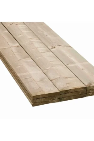 Vuren hout geïmpregneerd 22x150mm - Netto 18x145mm Veilige Betaling