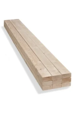 Vuren balk geschaafd 50x100mm - Netto 44x95mm Betrouwbaar