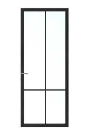 Bestel Nu Binnendeur Skantrae SSL 14708 Blank Glas Charcoal Oak