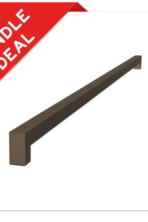 Beste Prijs Sluitwerkpakketten met Deurgreep 16x800 Squared Brons