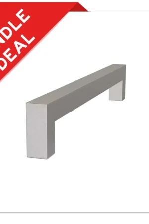 Alleen Vandaag Sluitwerkpakketten met Deurgreep 20x300 Squared RVS