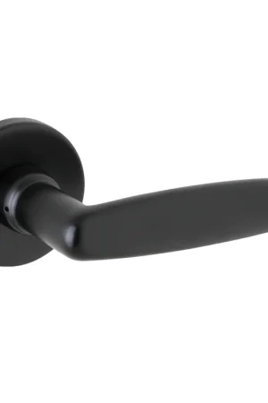 Austria Forza Deurkruk Klikvast KV0040 Rond Mat Zwart Premium