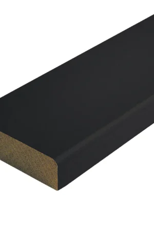 Beste Prijs Austria Architraaf Recht 68mm Zwart 488cm - 5st