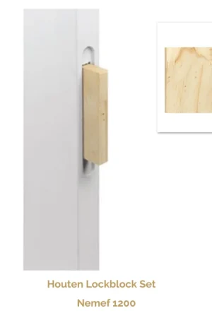 Beste Prijs Skantrae Houten Lockblock Set Nemef 1200
