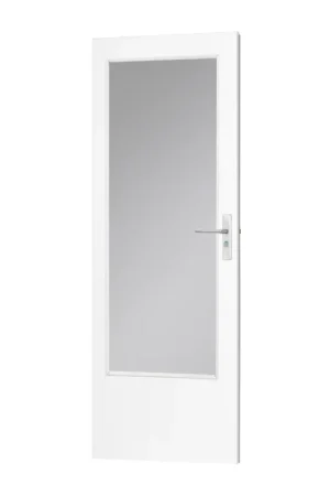 Afgelakte Binnendeur Skantrae SKB 296 GG Volspaan Wit RAL9010 Lage Prijs