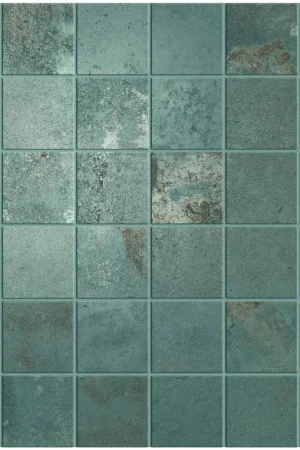 Unicom Starker Oxid Emerald Mozaiektegel 5x5cm Laatste Kans