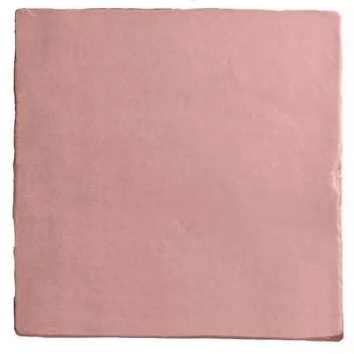 Wandtegel Dutch 13x13cm Vierkant Mat Pink Weekendaanbieding
