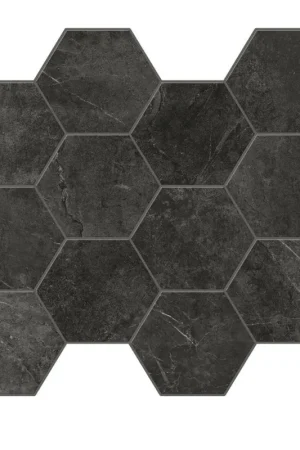 Unicom Starker Evostone Graphite Hexagon 30x34cm Beste Prijs