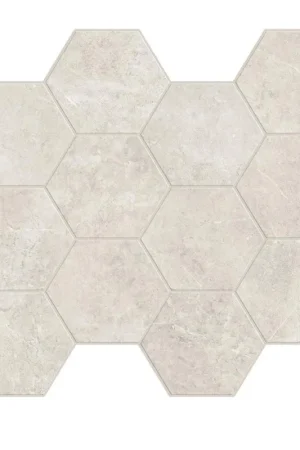 Unicom Starker Evostone Ivory Hexagon 30x34cm Beperkte Voorraad