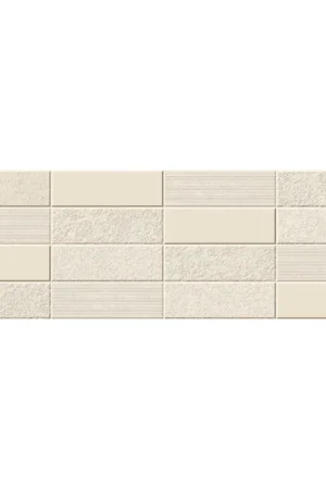 Aanbieding Mykonos Lille Blanco Mosaic Wandtegel 25x75cm