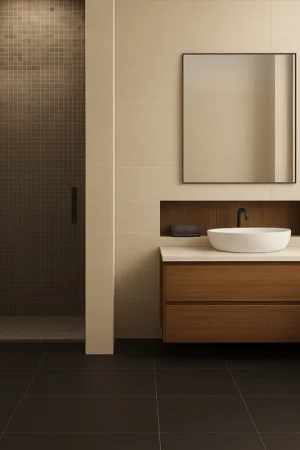 Wiesbaden Less Nisdeur 8mm Nano Helder Glas / Mat Zwart Gratis Retour