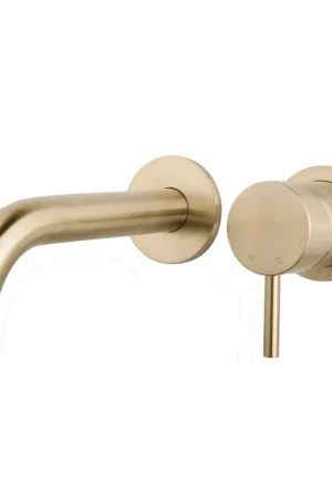 Wiesbaden Caral Twenty Eenhendel Wastafel-Afbouwdeel Geborsteld Messing Nu Kopen