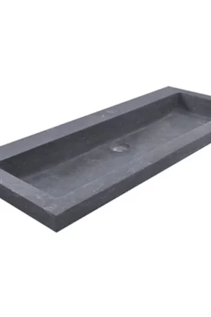 Aanbieding Wiesbaden Raw Wastafel 100cm Hardsteen Gezoet