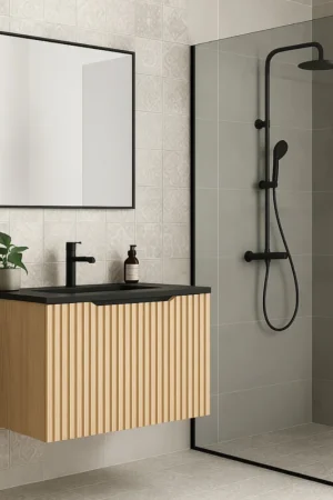 Beperkte Voorraad Wiesbaden Ribbella Badmeubel compleet 80cm