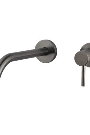 Wiesbaden Slim Twenty Eenhendel Wastafel-Afbouwdeel Gunmetal Dagaanbieding