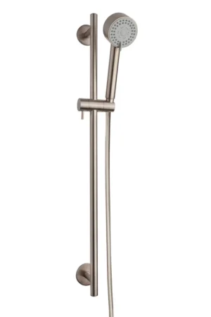 Wiesbaden UniMatch Cadans Douche Glijstangset Geborsteld Staal Korting