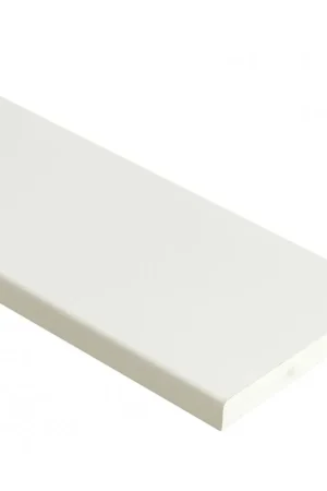 Alleen Vandaag Mahonie plint wit gegrond 11x65mm