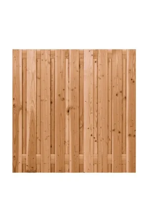 Voordeelprijs Tuinscherm douglas geschaafd 19 planks 180x180cm