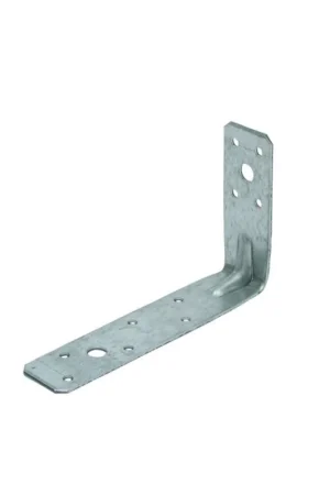 Beperkte Voorraad Hoekanker s.verzinkt 2.5x75x125mm met ril 07244