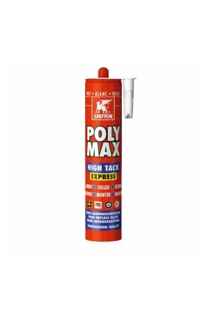 Voordeelprijs Griffon poly max high tack express wit 310ml