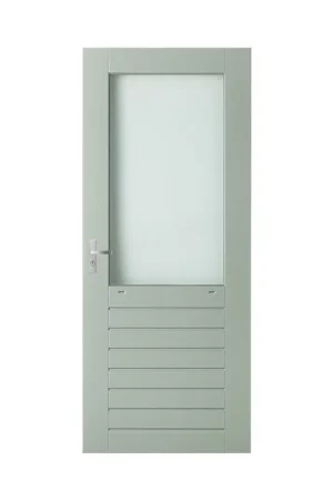 Wk048 stapeldorpeldeurborstweringhoogte 880mm grijs gegrond 830x2015x38mm Laatste Versie