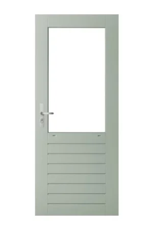 Wk048 stapeldorpeldeurborstweringhoogte 880mm grijs gegrond 880x2115x38mm Weekendaanbieding