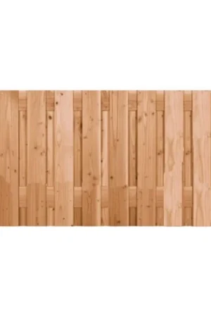 Tuinscherm coloured fijnbezaagd 21 planks 90x180cm Premium