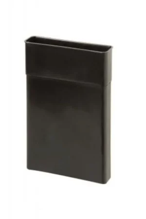 Direct Verzonden Vloerventilatie verlengstuk verticaal zwart 150mm