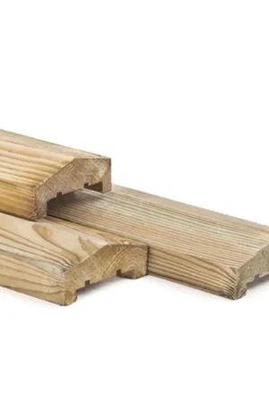 Afdeklat grenen tbv beton 44x90x1800mm Favoriet