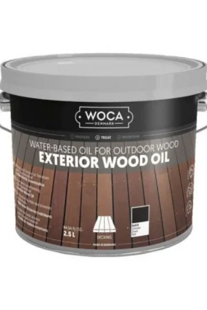 Beperkt Aanbod Woca exterior oil zwart 2,5L