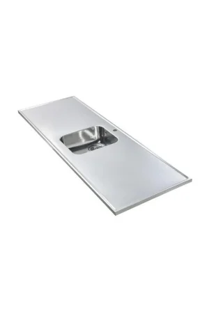 Gratis Verzending Rvs werkblad diamant structuur bak midden 1815x600mm