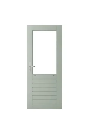 Wk048 stapeldorpeldeurborstweringhoogte 880mm grijs gegrond 830x2115x38mm Uitverkoop