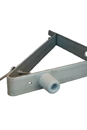 Beperkte Voorraad Deuropvangbeugel rvs a2 304 haaks compleet 72464