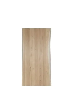 Starcrown tafelblad eiken rustiek boomkant 260x100cm Op = Op
