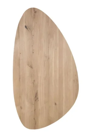 Tijdelijk Beschikbaar Starcrown tafelblad rustiek eiken kiezel facet rand type B 40mm 200x115cm