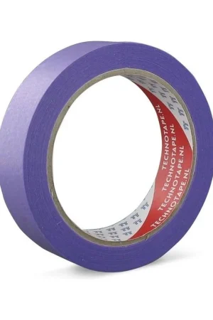 Technotape maskingtape washi gold licht klevend paars 25mm x 50meter Aanbieding