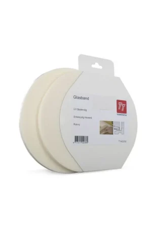 Technotape glasband pe met folie wit 9mm x 20meter x 4mm Tijdelijk Beschikbaar