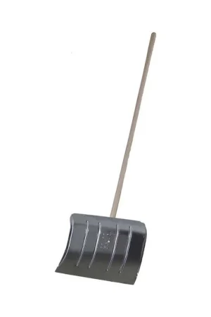 Superprijs Sneeuwschuiver vz metaal met houten steel 460mm