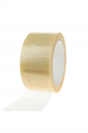 Technotape verpakkingstape pvc transparant 48mm x 66meter Lage Kosten