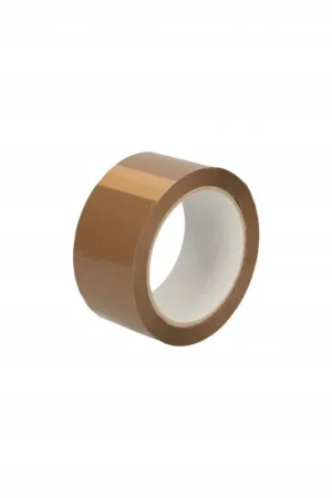 Technotape verpakkingstape pvc bruin 48mm x 66meter Gecertificeerd