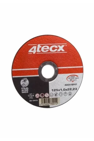 4tecx doorslijpschijf 125x1.0x22.2 ml pro Betrouwbaar
